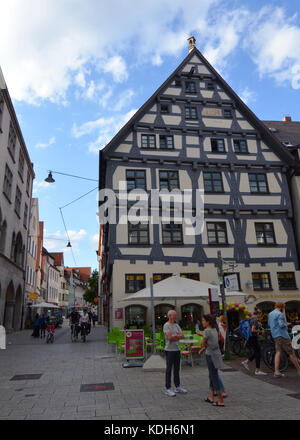 Ulm, Allemagne - 28 juillet 2017 : après le travail à Ulm
