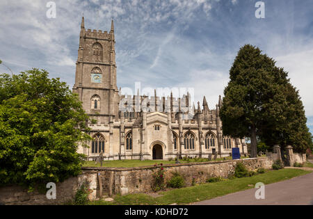 Eglise de Sainte-Marie-la-Vierge, Steeple Ashton, Wiltshire, Angleterre, Royaume-Uni Banque D'Images