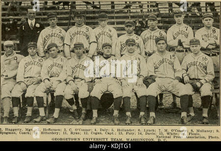 Spalding's collège officiel annuel de base ball. 1911 (1913) (14777717575) Banque D'Images