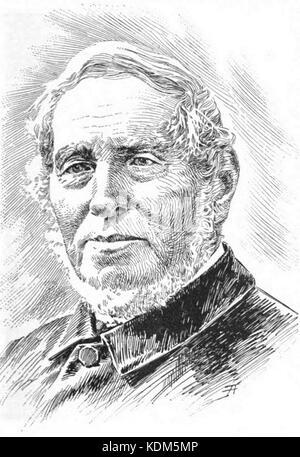 Portrait de Samuel Francis Smith Banque D'Images