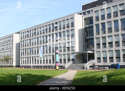 Campus de l'Université technique de Delft, aux Pays-Bas. Faculté des Sciences Appliquées (AS) - Technische Natuurkunde. Bâtiment 22 à Lorentzweg 2. Banque D'Images