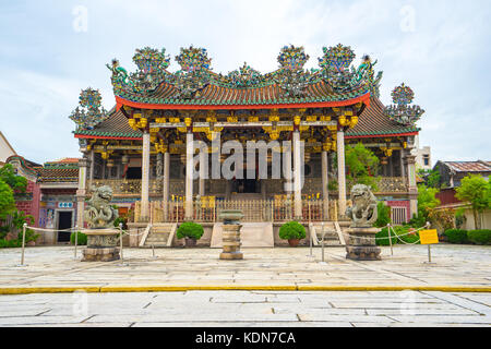 Khoo Kongsi à Penang, Malaisie. Banque D'Images