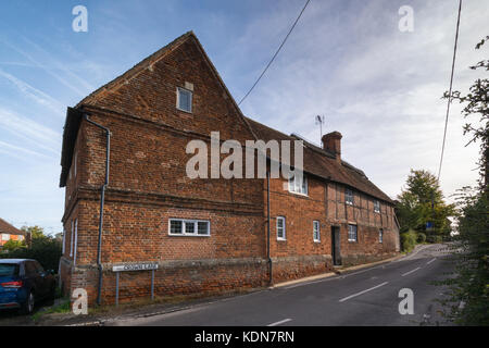 Vieux village fondant, Hampshire, Royaume-Uni Banque D'Images