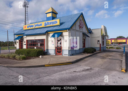 Long John Silvers Restaurant situé dans la région de Eustis, Florida USA Banque D'Images