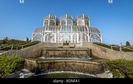 Serre de jardin botanique de Curitiba - Curitiba, Parana, Brésil Banque D'Images