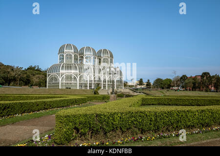 Serre de jardin botanique de Curitiba - Curitiba, Parana, Brésil Banque D'Images