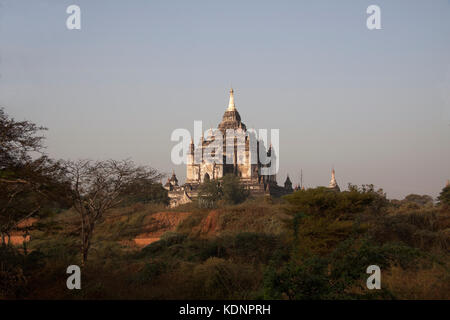 Temple de Bagan Thatbyinnyu Phaya Banque D'Images