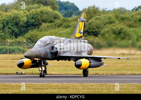 Force aérienne française Dassault Mirage 2000D 602/3-XJ EC03.003/ Couteau Delta au RIAT, RAF Fairford, Gloucestershire, Royaume-Uni, 16 juillet 2017 Banque D'Images