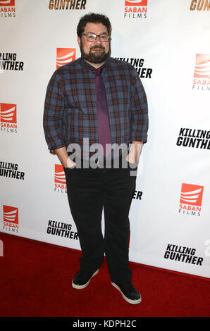 Hollywood, Ca. 14 octobre 2017. Bobby Moynihan au criblage spécial de Los Angeles de Tuer Gunther au TCL Chinese 6 à Hollywood, Californie, le 14 octobre 2017. Crédit: David Edwards/Media Punch/Alay Live News Banque D'Images