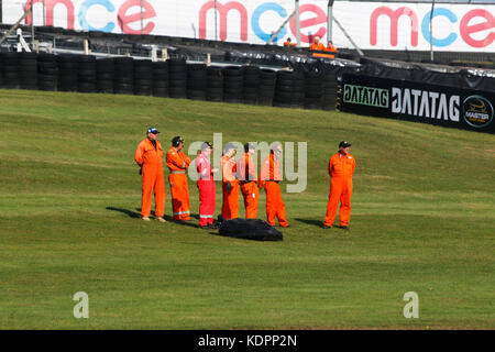 Brands Hatch, fawkham. 15 oct, 2017. 15 octobre 2017 British Superbike assurance mce atmosphère finale du championnat à Brands Hatch, crédit Crédit : glamourstock fawkham/glamourstock alamy live news Banque D'Images