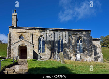 La Holy Trinity United Reformed Church. Ligne basse, Swaledale, Richmondshire, North Yorkshire, Angleterre, Royaume-Uni, Europe. Banque D'Images