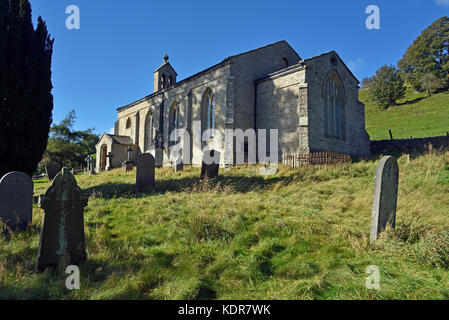 La Holy Trinity United Reformed Church. Ligne basse, Swaledale, Richmondshire, North Yorkshire, Angleterre, Royaume-Uni, Europe. Banque D'Images