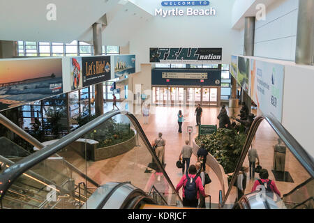 L'aéroport international de Myrtle Beach, Caroline du Sud, USA Banque D'Images