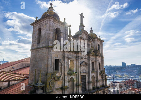 Igreja dos Grilos Church and convent (littéralement l'église de cricket) dans la ville de Porto sur la péninsule ibérique, deuxième plus grande ville du Portugal Banque D'Images