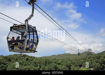 Ngong Ping 360 est un projet touristique sur l'île de Lantau à hong kong Banque D'Images