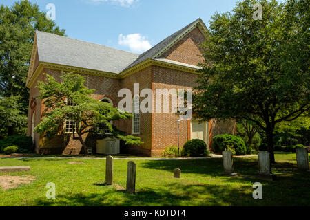 L'Église épiscopale d'Abingdon, 4645 George Washington Memorial Highway, White Marsh, Gloucester Courthouse, Virginia Banque D'Images