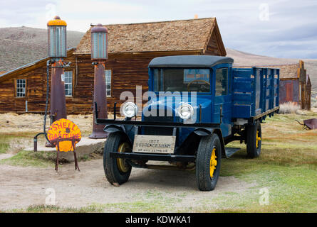 Bodie la ville fantôme en Californie Banque D'Images