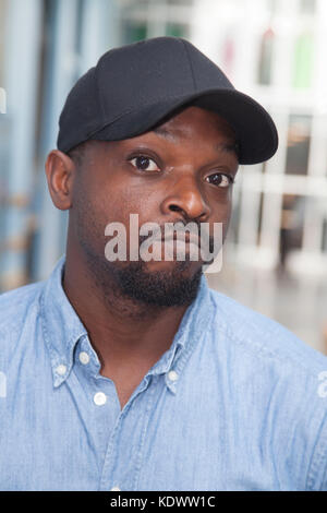 KODJO AKOLOR présentateur du programme à la télévision suédoise pour les jeunes 2017 Banque D'Images