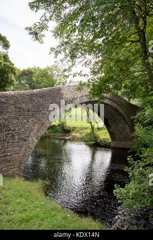 Ivelet bridge près de gunnerside dans swaledale, Yorkshire Dales, Angleterre. Banque D'Images