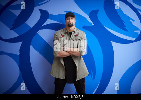 Ashley Banjo Modurotolu Français street danseur, chorégraphe et acteur leader de la diversité d'une troupe de danse, qui a remporté la troisième série de Britain's Got Tal Banque D'Images