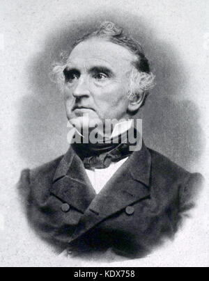 Justus von Liebig (12 mai 1803 - 18 avril 1873) Banque D'Images