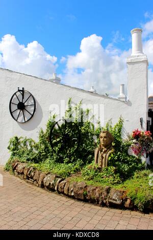 Le Village de Gretna Green dans le sud de l'Écosse est célèbre pour les mariages. Banque D'Images