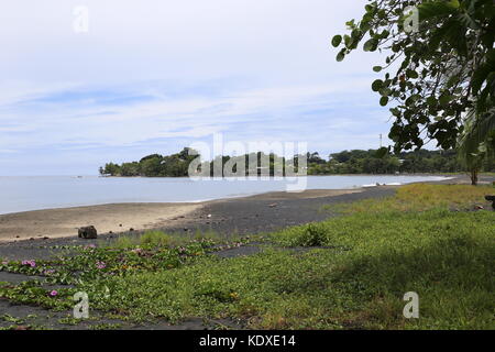 Playa Negra, Puerto Viejo de Talamanca, province de Limón, mer des Caraïbes, le Costa Rica, Amérique Centrale Banque D'Images