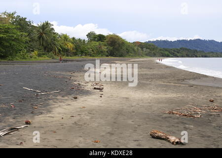 Playa Negra, Puerto Viejo de Talamanca, province de Limón, mer des Caraïbes, le Costa Rica, Amérique Centrale Banque D'Images