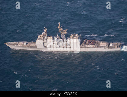 La classe Ticonderoga croiseur lance-missiles USS Lake Erie (CG 70) Banque D'Images