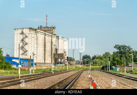 Dmitriyev-lgovsky, une gare ferroviaire de la région de Koursk en Russie Banque D'Images