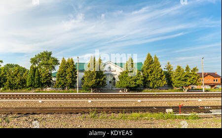 Dmitriyev-lgovsky, une gare ferroviaire de la région de Koursk en Russie Banque D'Images