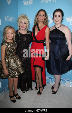 Variété et women in film plat célébration candidats présentée par halo top à gracias madre à West Hollywood, ca comprend : alyvia alyn lind, Dolly Parton, Jennifer nettles où : West Hollywood, California, UNITED STATES Quand : 15 sep 2017 Credit : fayesvision/wenn.com Banque D'Images