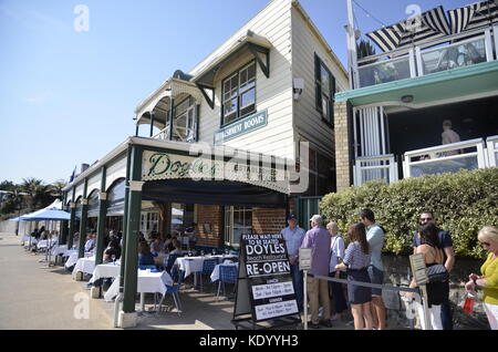 Doyle's seafood restaurant à Watson's Bay, sur le port de Sydney Banque D'Images