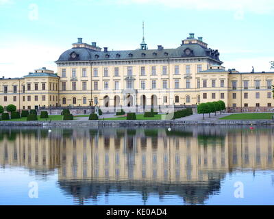 Château de Drottningholm à Stockholm, Suède Banque D'Images