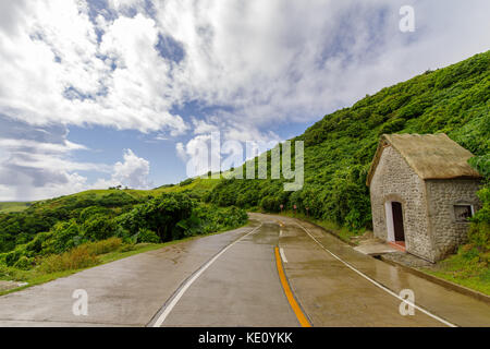 L'île de batan à Marlboro hills , batanes, philippines Banque D'Images