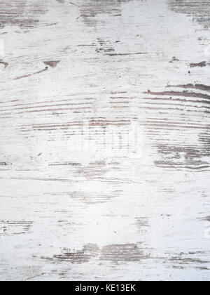 Texture de fond en bois blanc en détresse Banque D'Images