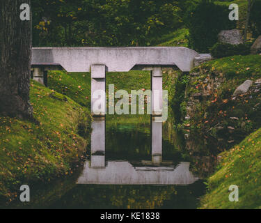 Pont sur l'eau Banque D'Images