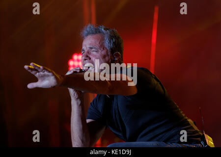 Québec, Canada. Bruno Pelletier effectue sur scène à Montréal Banque D'Images