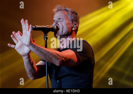 Québec, Canada. Bruno Pelletier effectue sur scène à Montréal Banque D'Images
