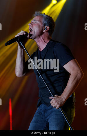 Québec,Canada. Bruno Pelletier joue sur la scène à Montréal Banque D'Images