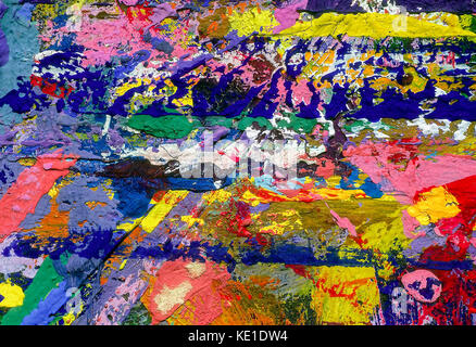 Peinture acrylique abstrait arrière-plan. Banque D'Images