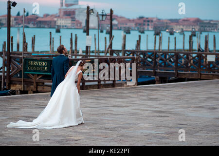 Venise, Italie - octobre 8 , 2017 : sur la piazza San Marco Banque D'Images