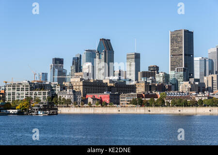 Montréal, Canada - 12 octobre 2017 : du parc de la cité du harvre Banque D'Images