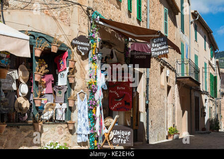 Village de Valldemossa, Majorque, Baléares Espagne Banque D'Images