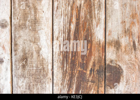 Closeup détail des planches en bois sur de vieux shack, horizontal tourné Banque D'Images