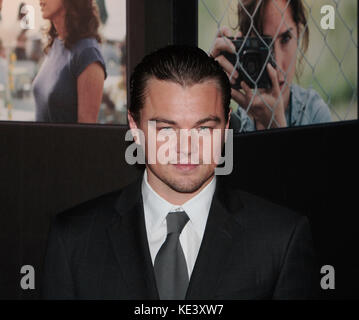 Rome, Italie. 24 janvier 2007. LEONARDO di CAPRIO lors de la première en Italie de « Diamond Blood ». Banque D'Images