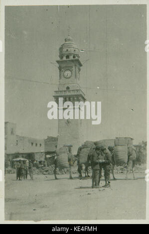 Alep Bab Al Faraj Clock Tower 1919 Banque D'Images