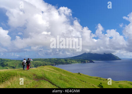 Sep 22,2017 tour famouse marlboro hills, riacoyde spot batanes, philippines Banque D'Images