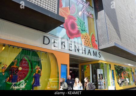 Magasin debenhams dans Oxford Street, Londres, Royaume-Uni. Banque D'Images