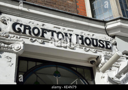 Crofton House de New Cavendish Street, Marylebone, London, UK. Banque D'Images